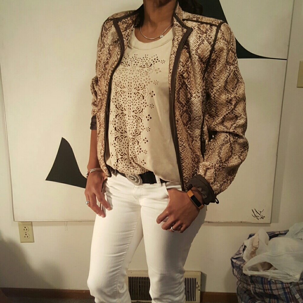 Max Studio Snake Jacket - image 1