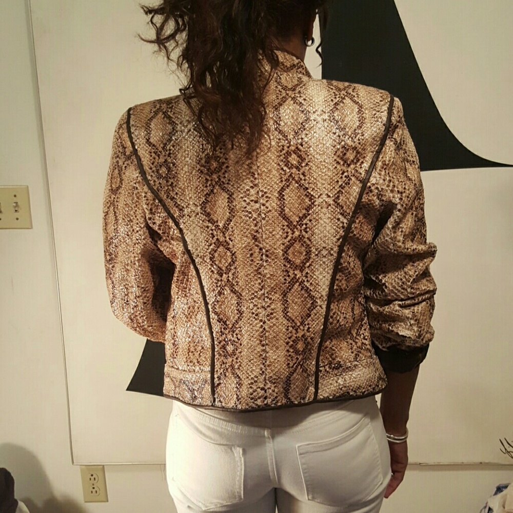 Max Studio Snake Jacket - image 2