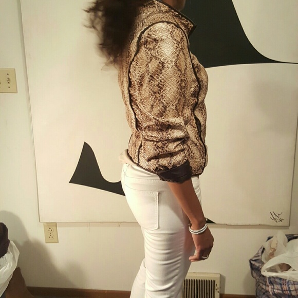 Max Studio snake jacket - Picture 3 of 3