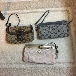 Coach Medium Sized Wristlets