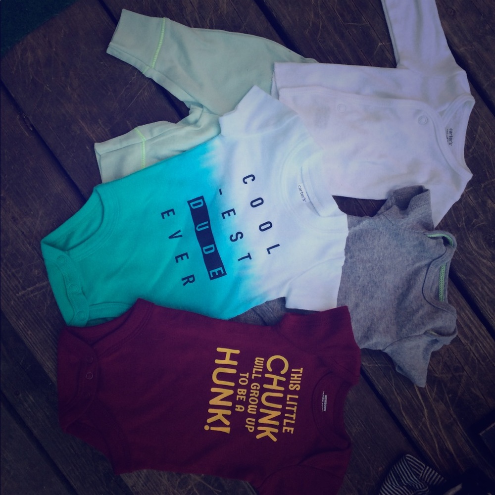 Newborn baby boy clothes lot