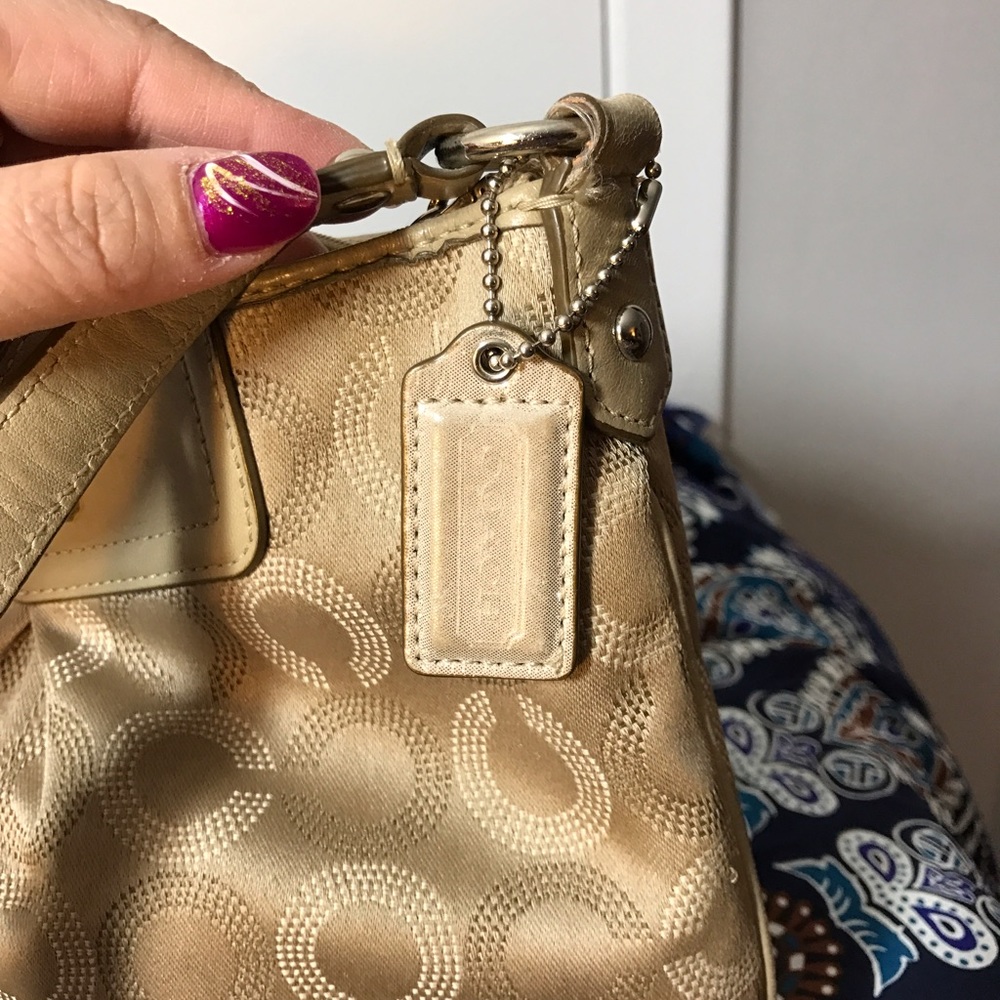 Coach Small Jacquard Signature Crossbody Bag - Picture 5 of 6