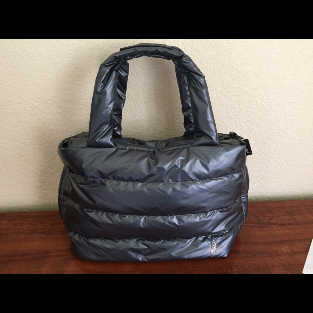 Charcoal gray bag