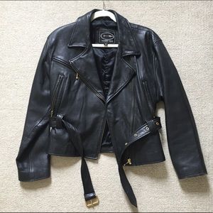 100% Leather Moto Jacket