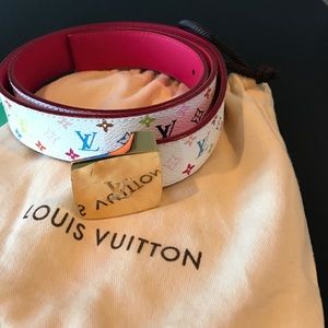 Women's LV reversible belt !