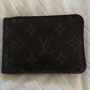Men's Louis Vuitton money clip wallet Men's Louis Vuitton money clip wallet