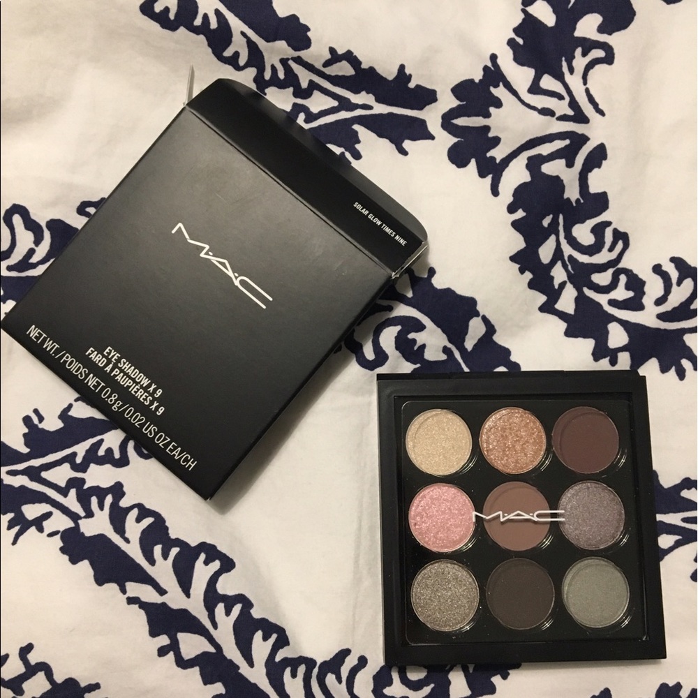 NWT MAC solar glow times nine palette