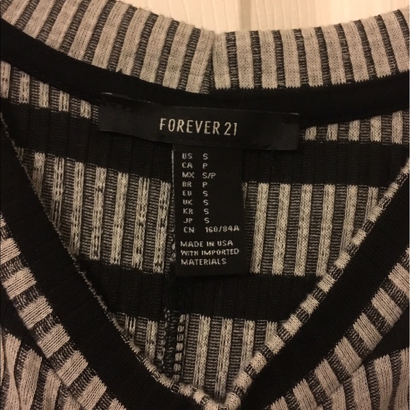 STRIPED MINI DRESS - Picture 4 of 4