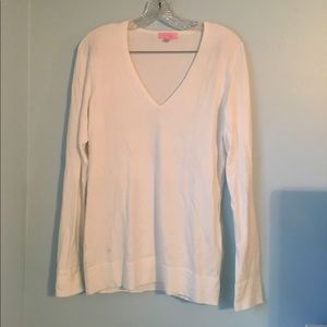 Lilly Pulitzer White Summer Sweater