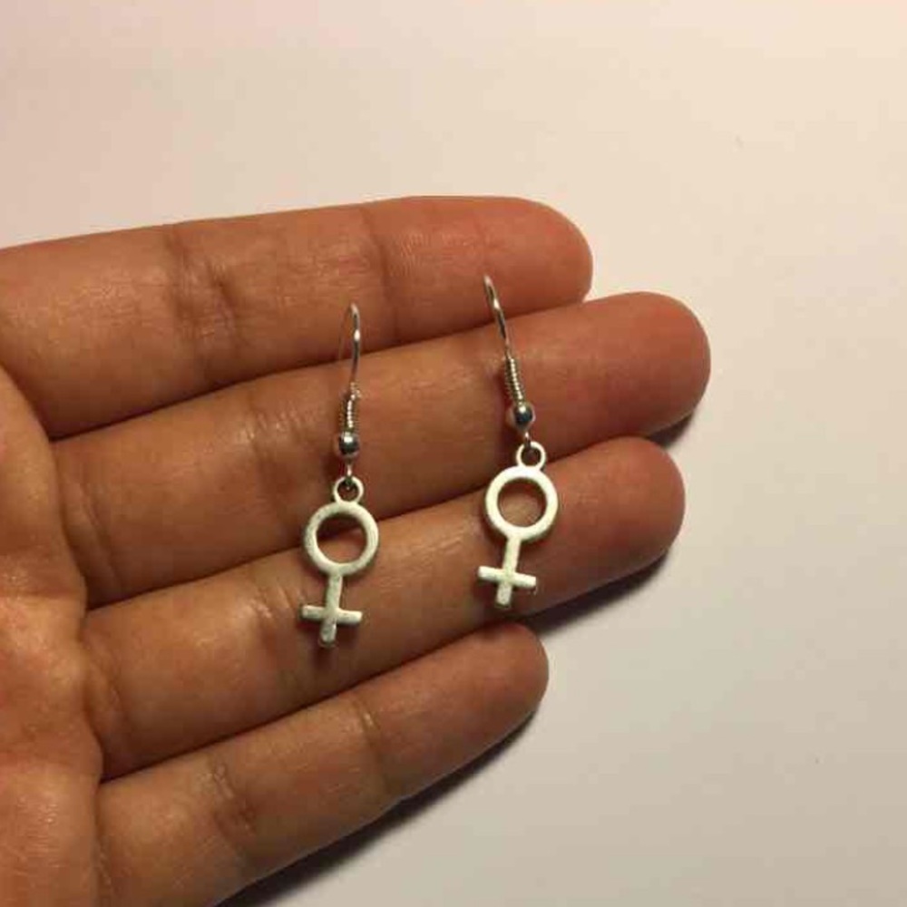 Handmade Feminist Earrings
