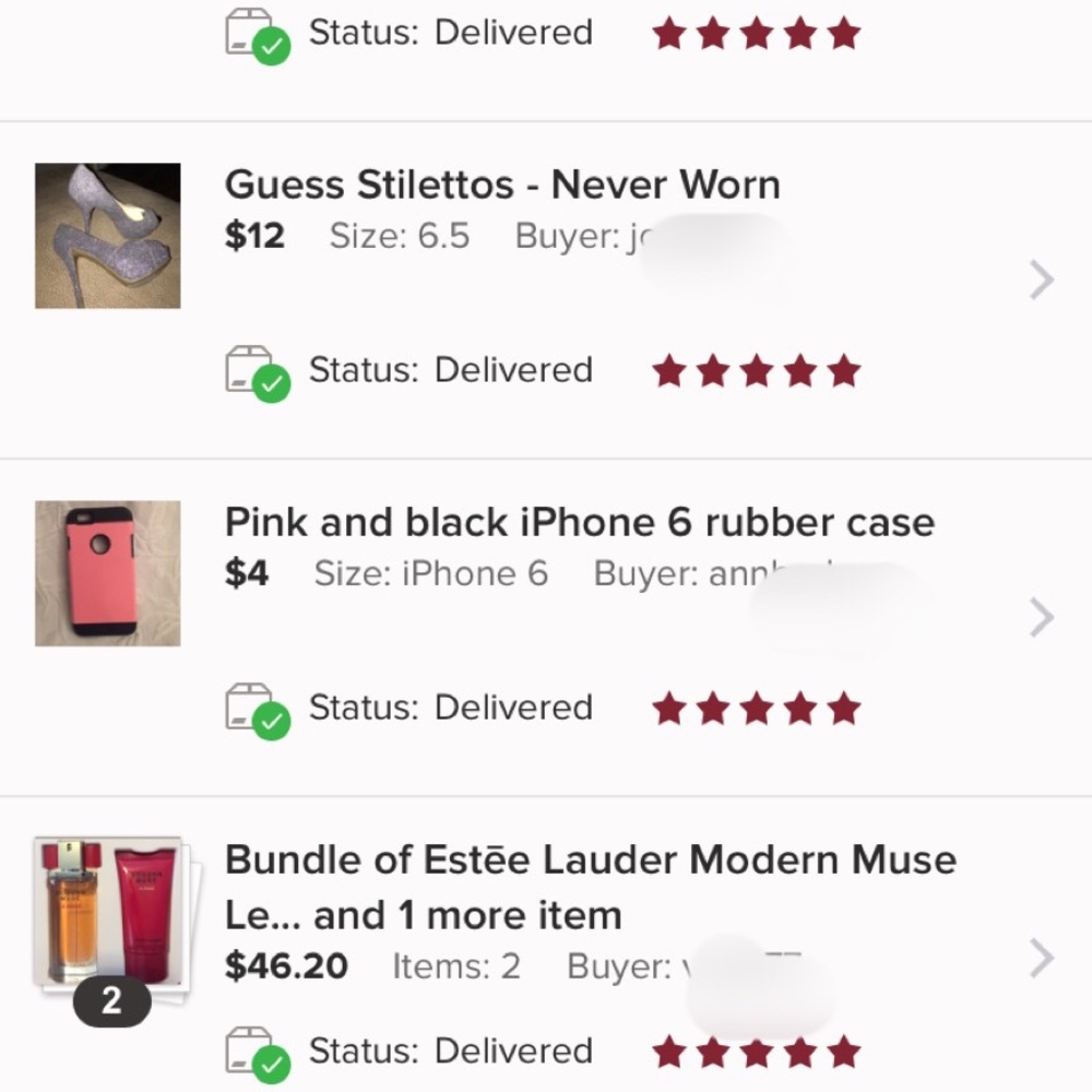 🎉👏🏼💐💥 BUYER RATING 💫