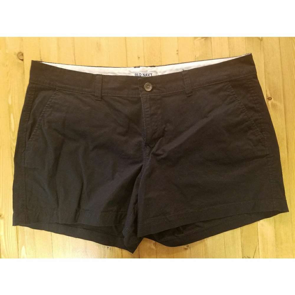 Black Everyday Khaki Shorts