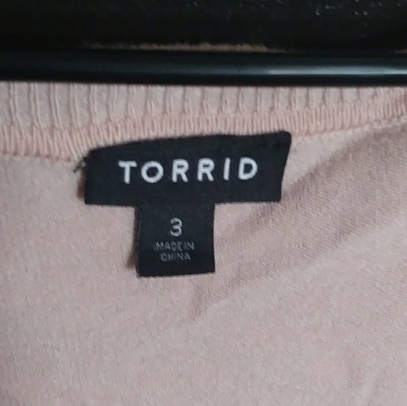 Plus Size Pink Top - Picture 3 of 3