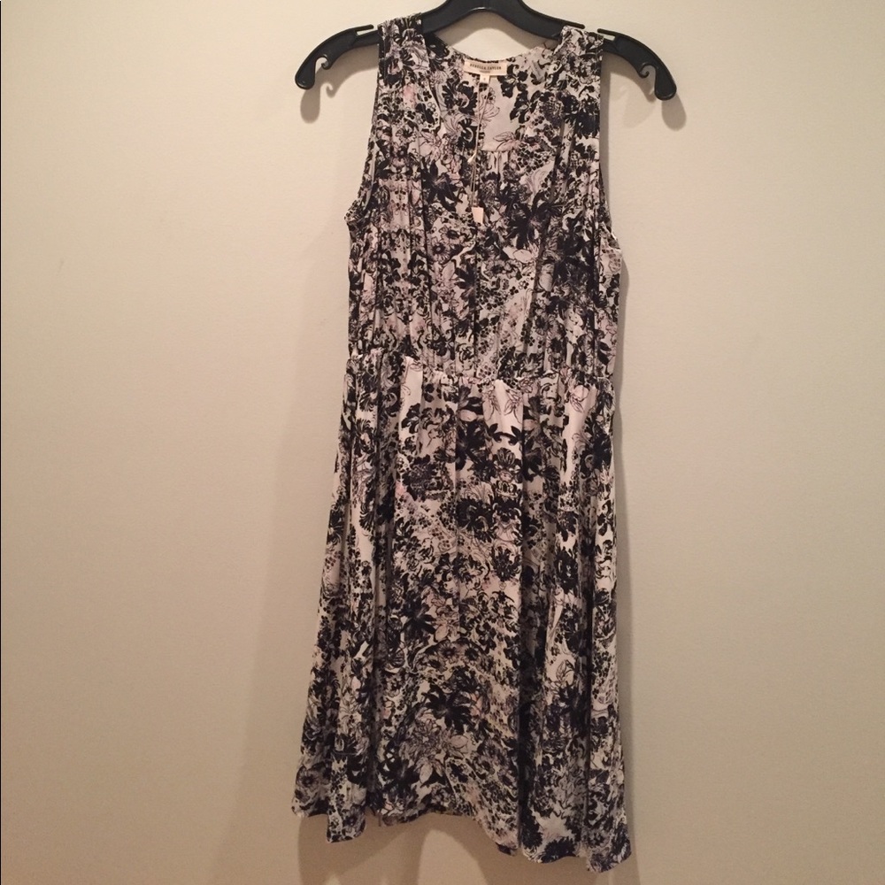 NWT Rebecca Taylor exclusive silk kiku dress