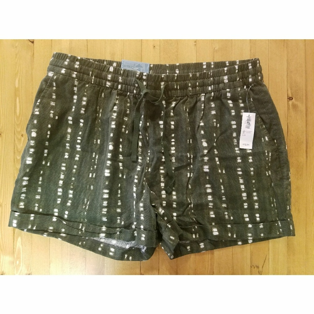 Elastic-waisted Shorts