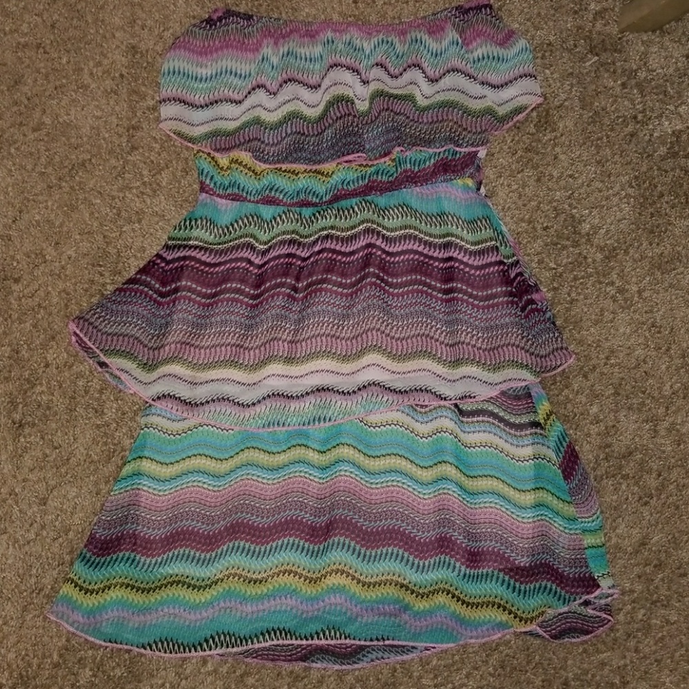 Strapless dress