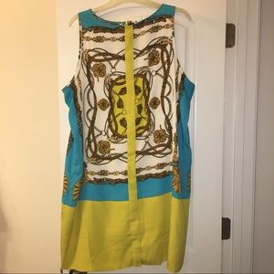 Mini summer dress, with beautiful print.