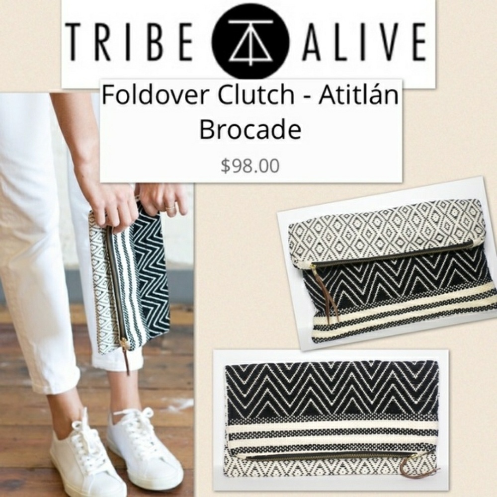 Tribe Alive Foldover Clutch
