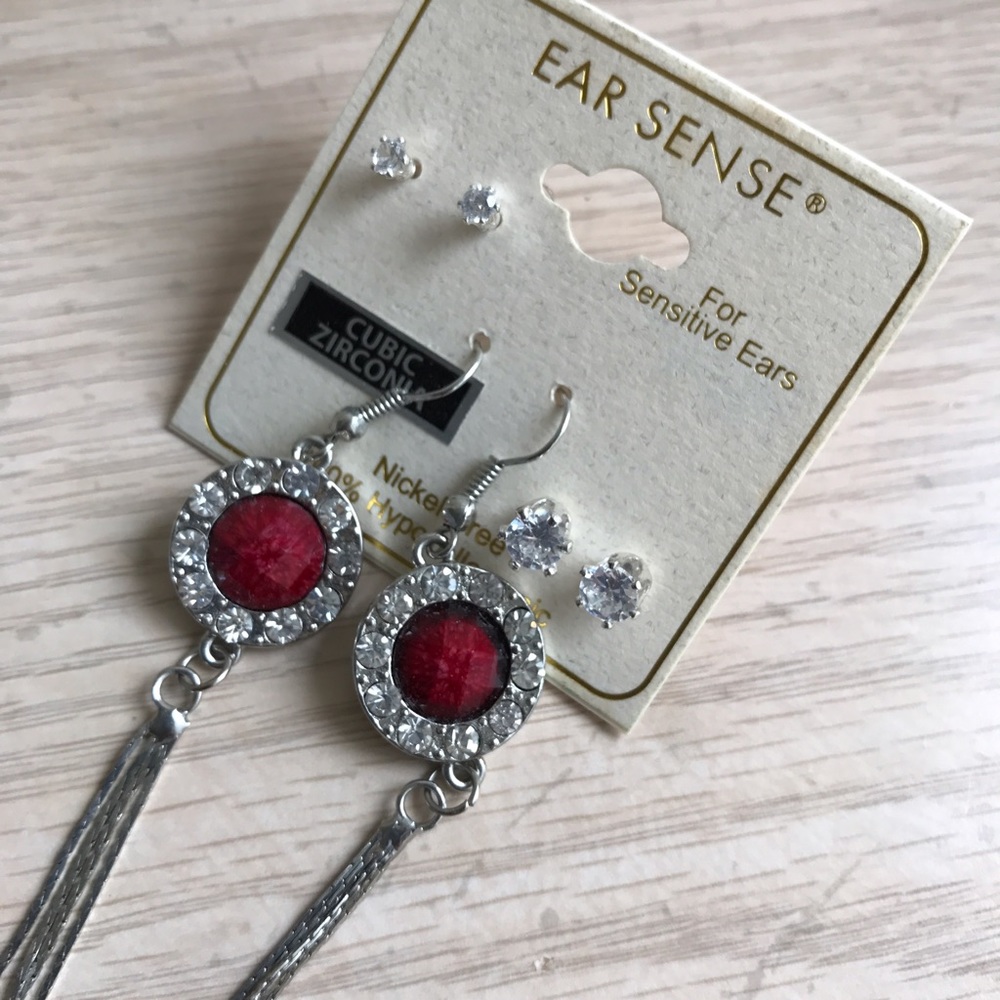 NEW! 3 pc. Earring Set