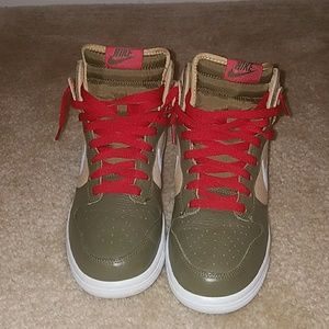 Nike Dunk High Jersey Gold