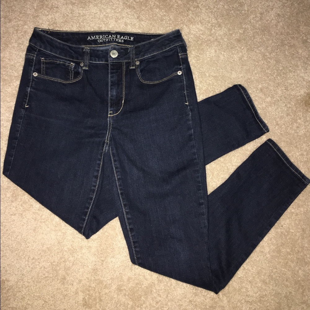 SOLD// American eagle high rise skinny jeans