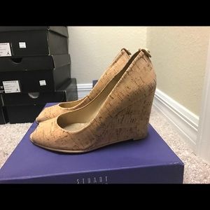 Stewart weitzman cork wedge