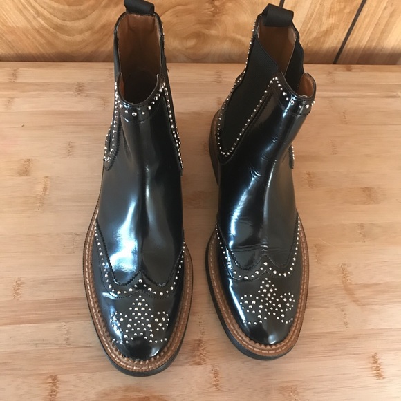 Zara Shoes - 🎉Host pick !!! 7/28/Zara studded ankle boots🎉🎉