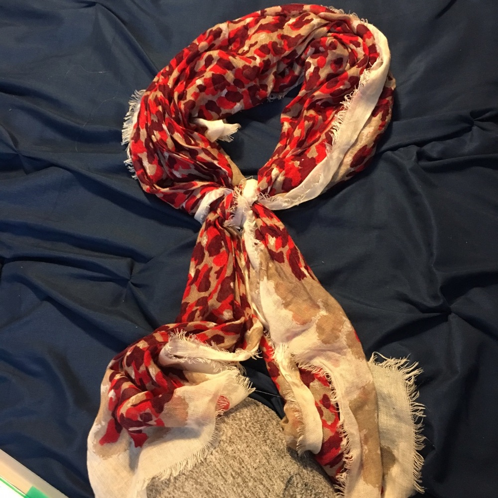 Leopard print scarf from The Limited