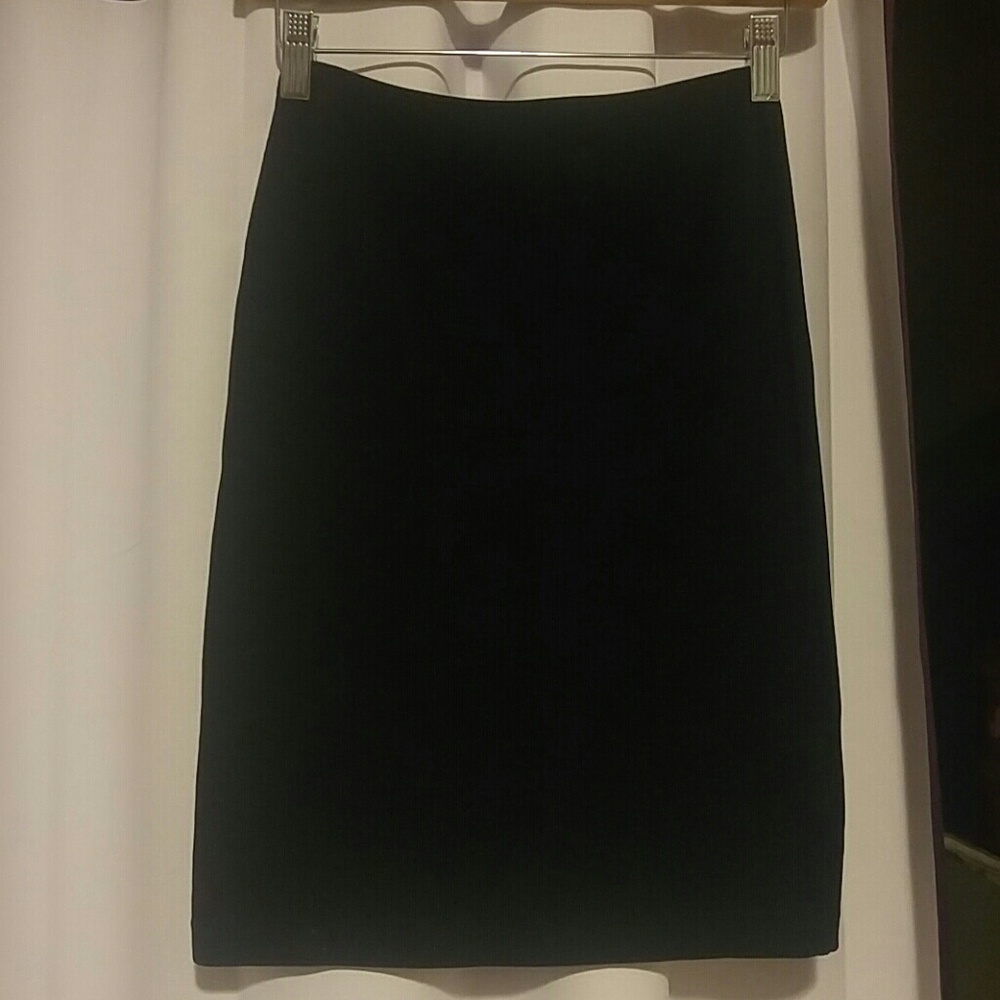American Apparel mid-length riding skirt