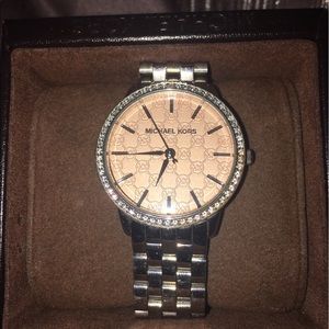 Michael Kors silver watch