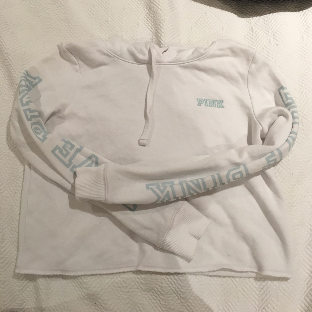 Cropped Pink Hoodie