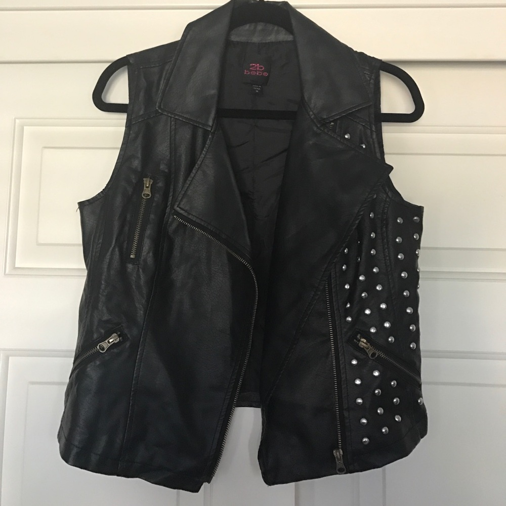 2b Bebe Pleather Jacket