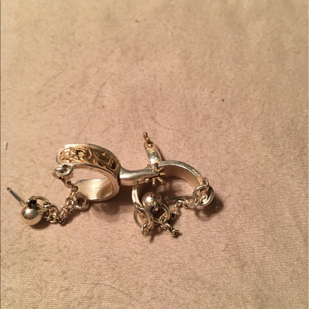 Montana Sterling Silver Spur Earrings