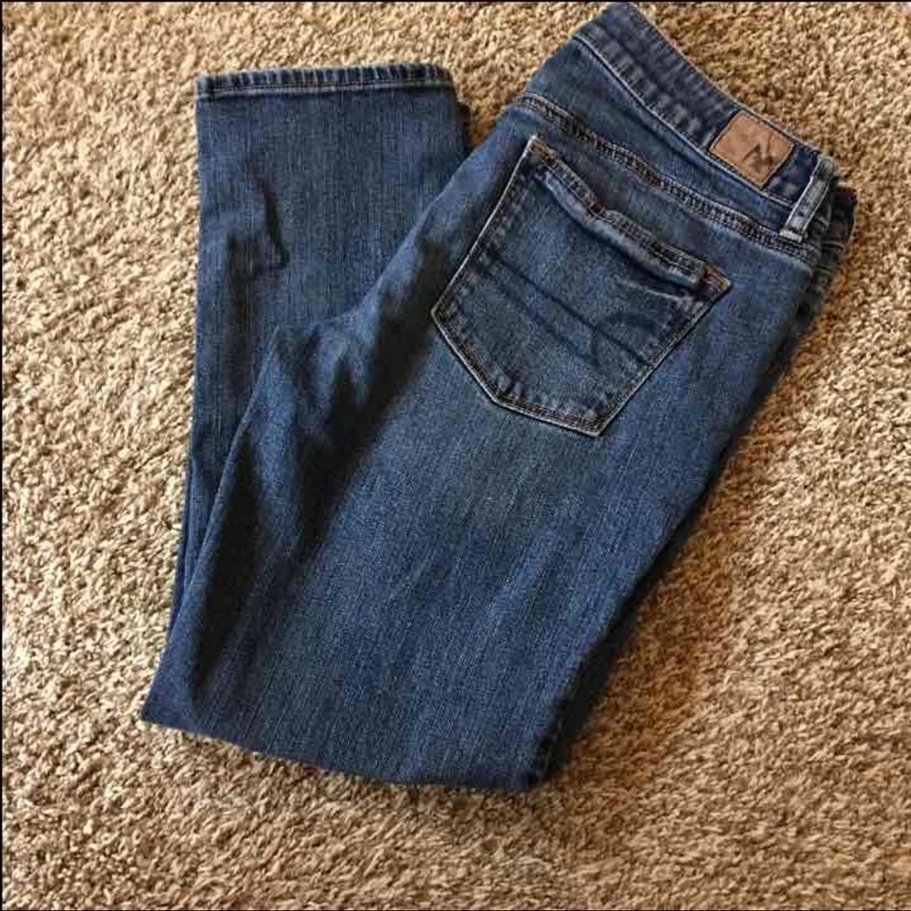 🦅American Eagle Crop boyfriend jeans