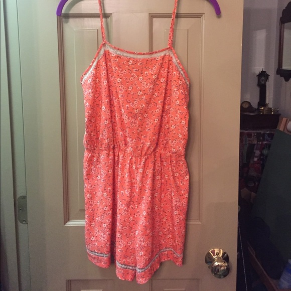 LAST CALL Floral Tank Top Romper - Picture 1 of 6