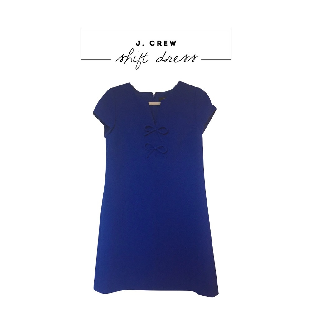 J. Crew Bow Shift Dress