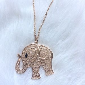 Boho Elephant necklace