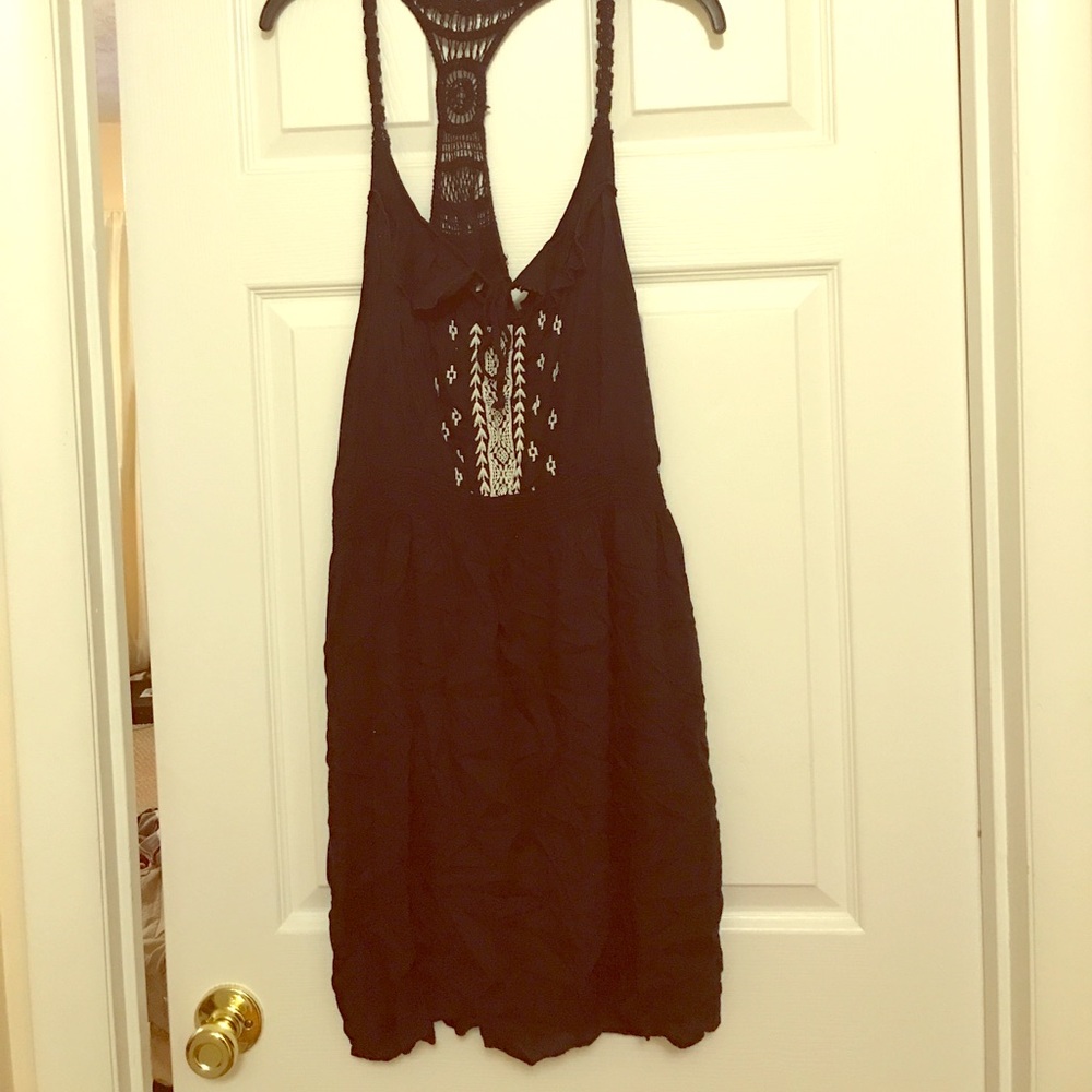American Eagle Crochet Tank Dress