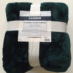 Cannon Flannel Plush Throw