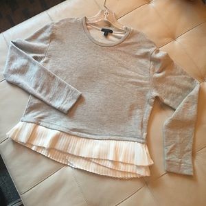 Heather grey J. Crew sweatshirt