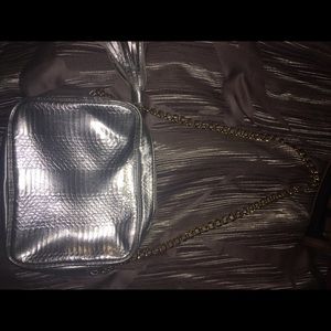 Victoria Secret silver purse