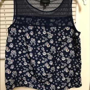 Jason Wu for Target Blue Sleeveless Top Jason Wu for Target Blue Sleeveless Top