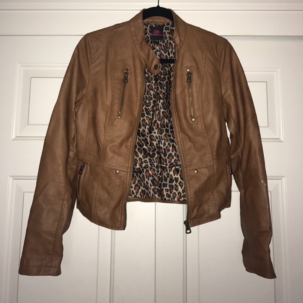 2b Bebe Pleather Jacket