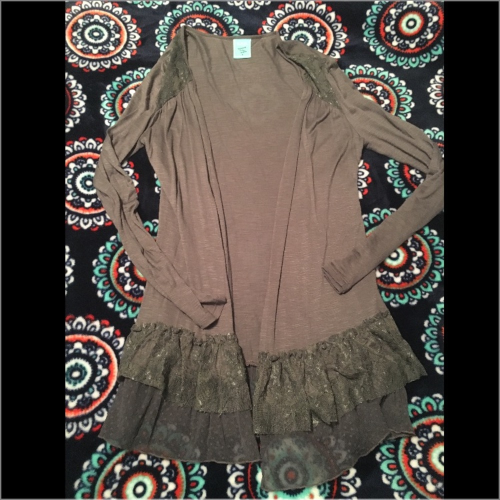 Gray Lance Cardigan
