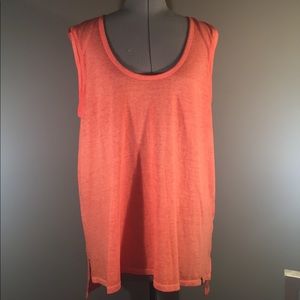 Rock & Republic high-low burnout tank - XL