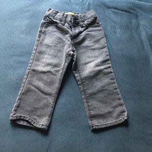 Old Navy 2T Gray Adjustable Jeans for boys ☑️