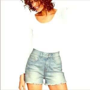 Pink Denim shorts!!!