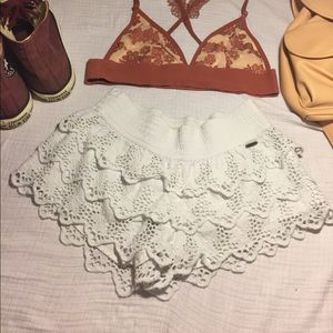 Hollister flare shorts size XS