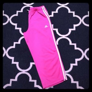 Adidas Climalite Cropped Workout Pants Women Sz S