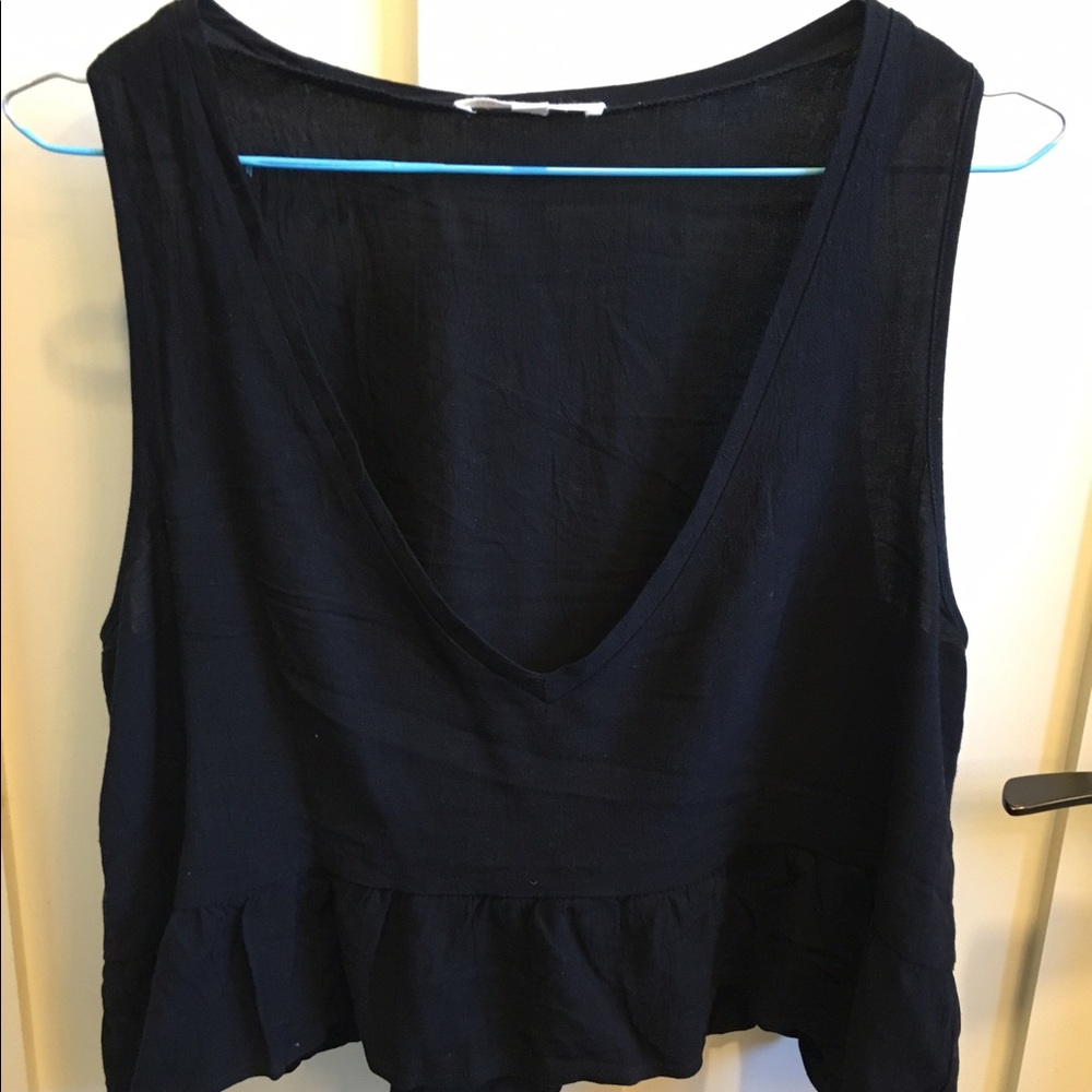 pacsun honey punch peplum tank top (NWOT).